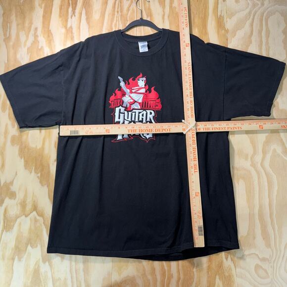 Vintage Y2K guitar hero parody video game promo 00s t-shirt - Picture 4 of 4